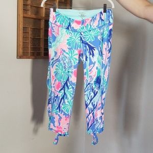 Lilly Pulitzer luxletic yoga pants 21 inseam